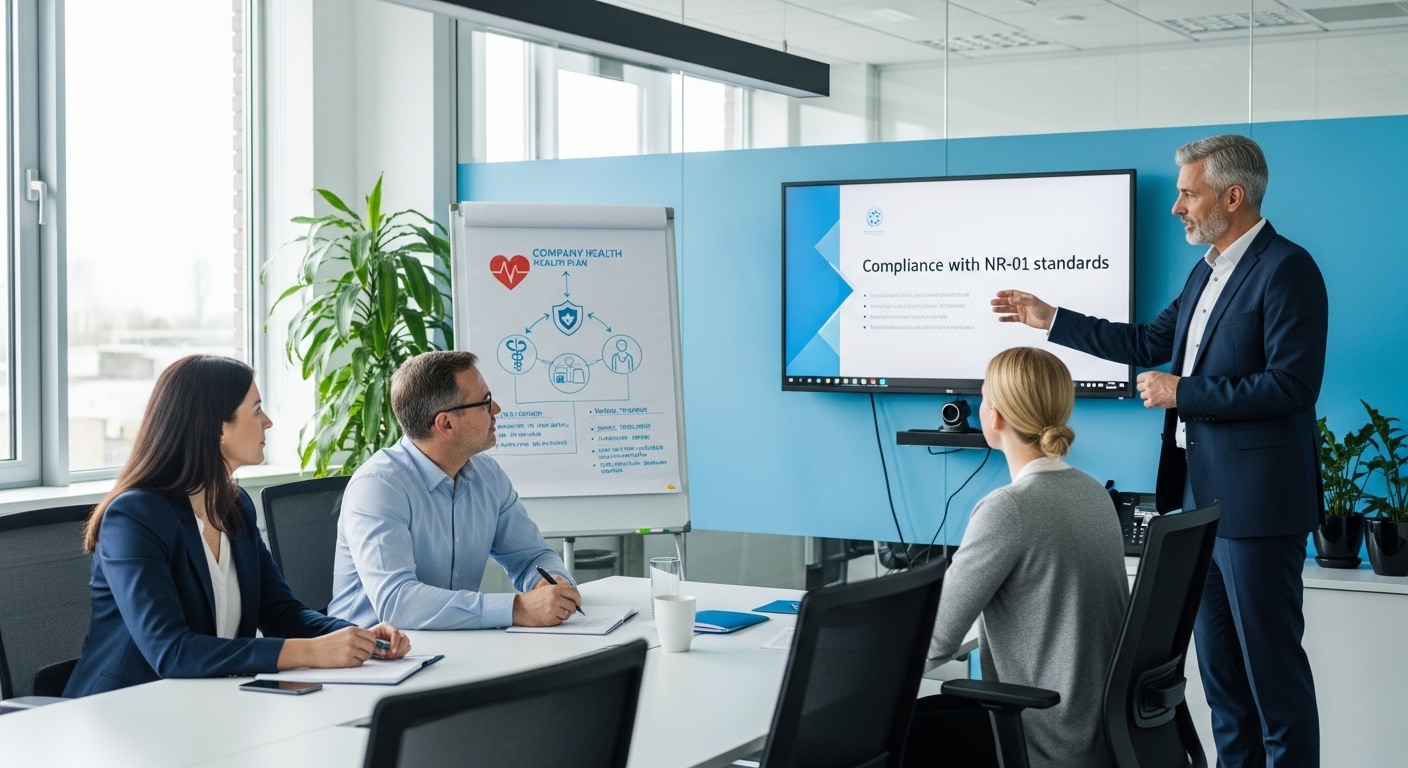 Adequação às normas NR-01: Plano de saúde empresarial!