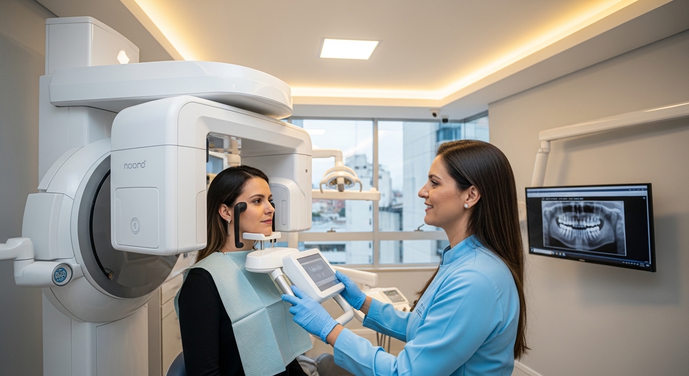 Radiografia panorâmica e plano Hapvida ideal!