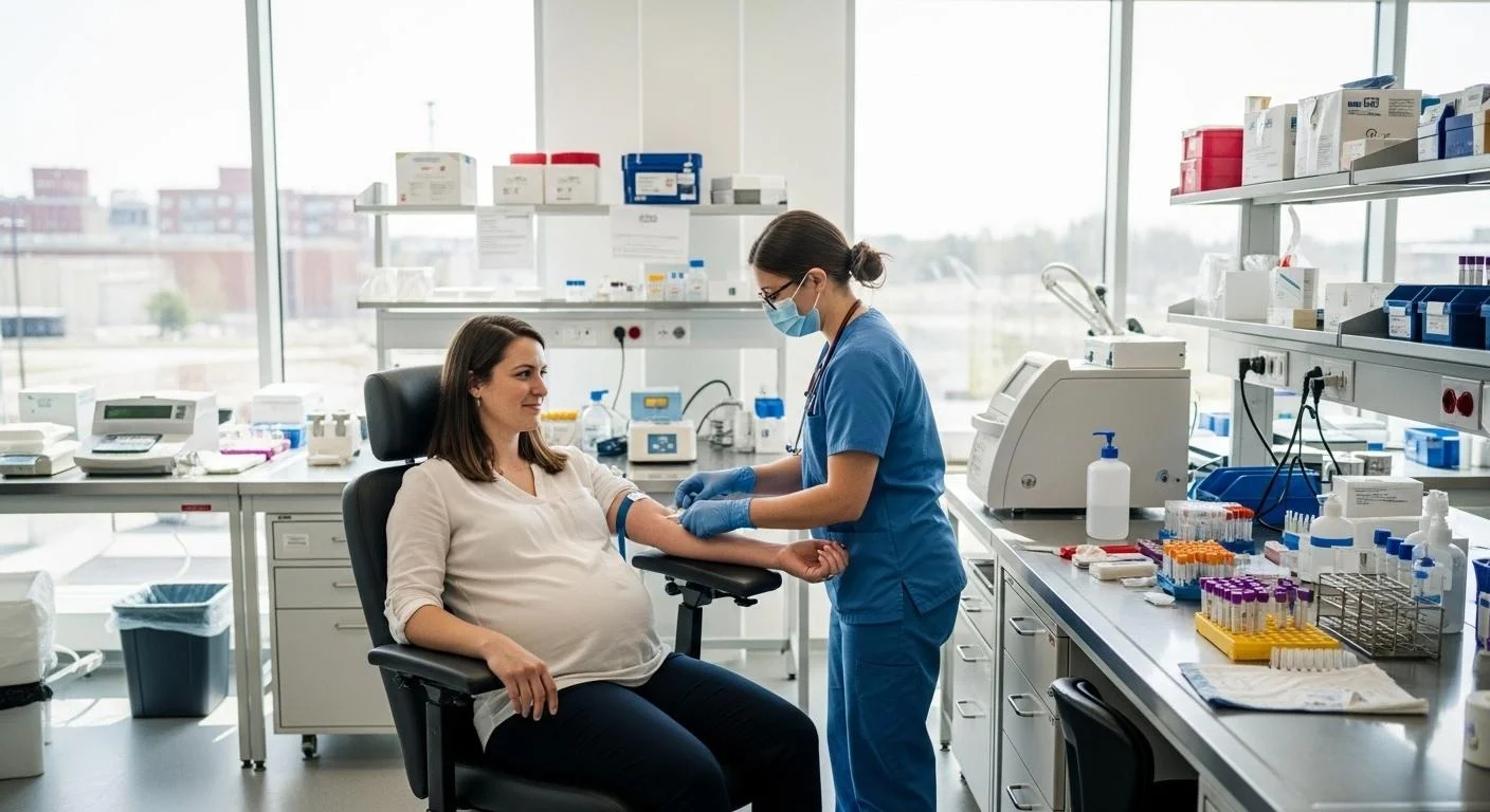 exame de sangue para saber se está grávida